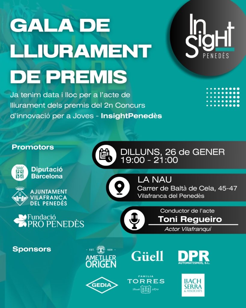 Cartell gala InsightPenedès